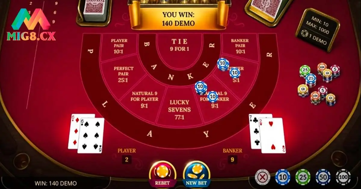 Tổng quan về game bài Baccarat MIG8