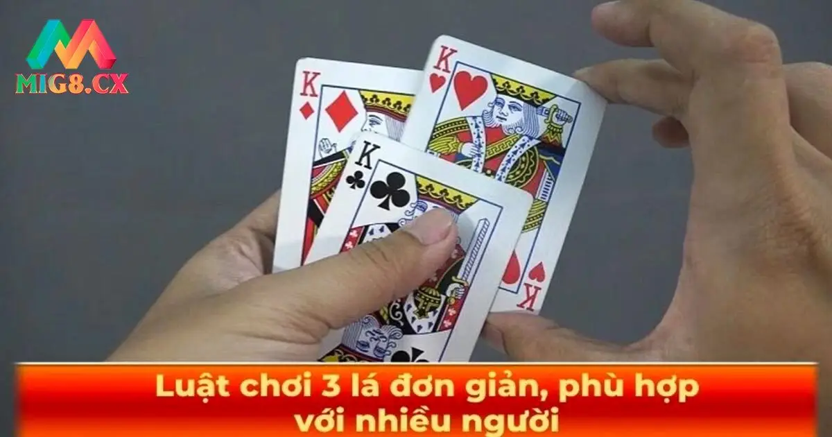 Mẹo hay chơi game bài 3 cây ăn tiền tại MIG8