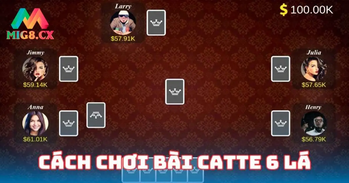 Luật chơi cơ bản của game bài Catte MIG8