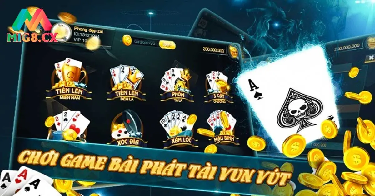 Khái quát về sảnh game bài MIG8